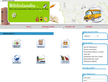 Tablet Screenshot of bibliolandia.it